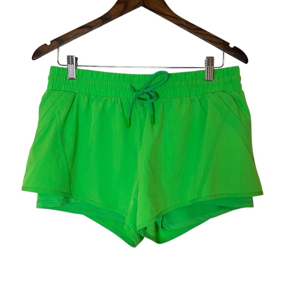 ZYIA Active Green Velocity Athletic Shorts- Size Medium - Picture 2 of 11